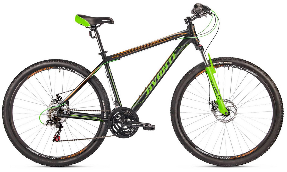 Фотографія Велосипед 29" Avanti SPRINTER 29ER (2019) 2019 Чорно-зелений